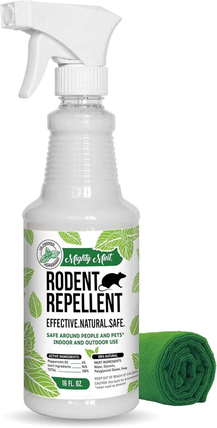 Peppermint Oil Rodent Spray
